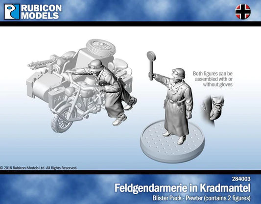 284003 - Feldgendarmerie in Kradmantel