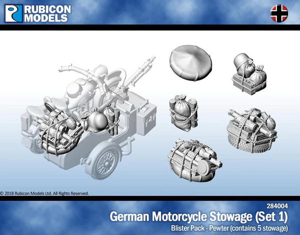 284004 - German Motorcycle Stowage (Set 1)