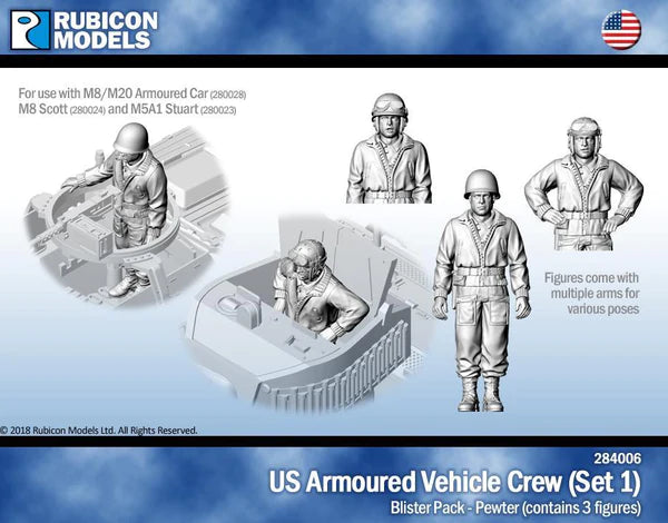 284006 - US Armoured Vehicle Crew (Set 1)