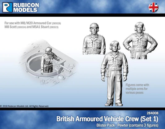 284008 - UK Armoured Vehicle Crew (Set 1)