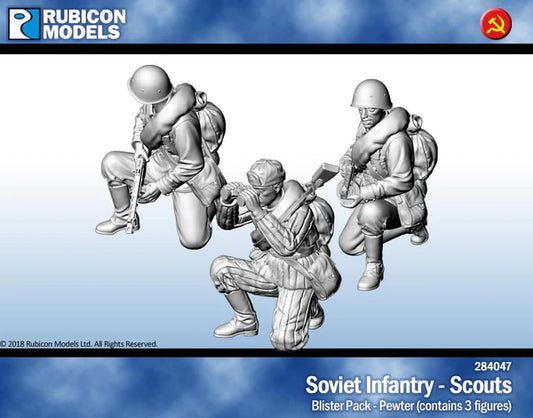 284047- Soviet Infantry - Scouts - Pewter