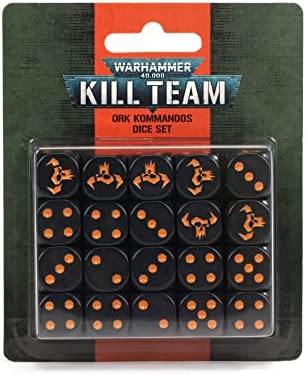 KILL TEAM DICE SET: ORK KOMMANDOS
