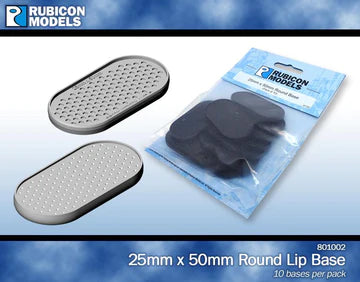 RUBICON MODEL 25mm x 50mm Round Base