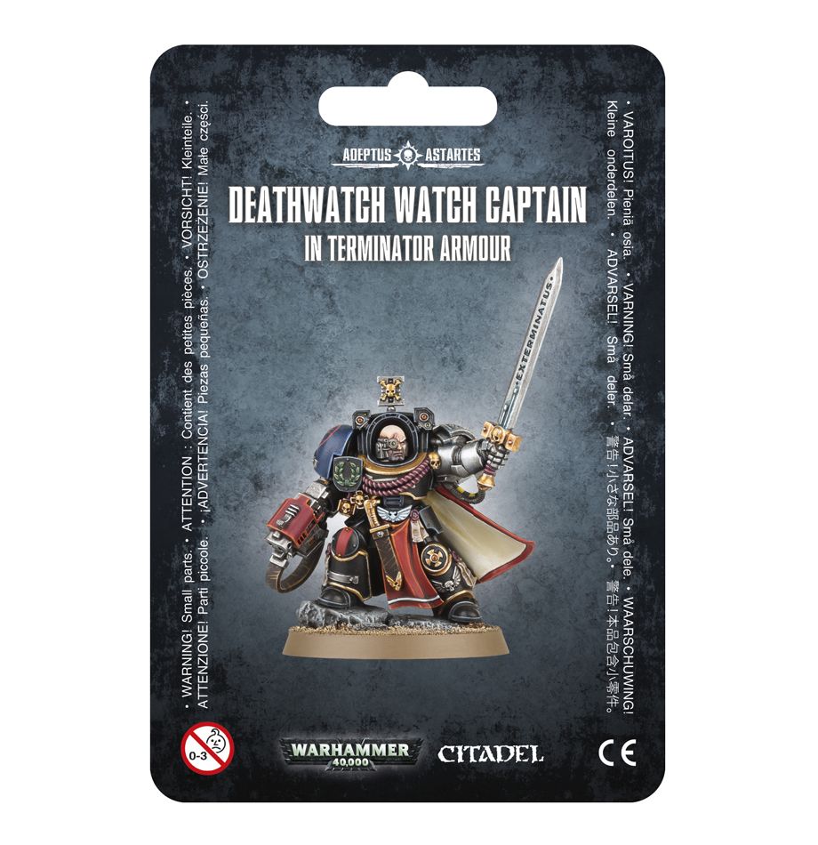 DEATHWATCH: WATCH CAPTAIN IN TERMINATOR ARMOUR