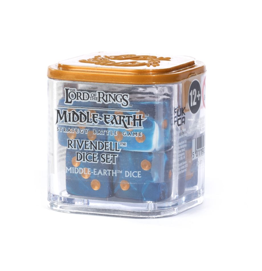 LORD OF THE RINGS DICE SET: RIVENDELL