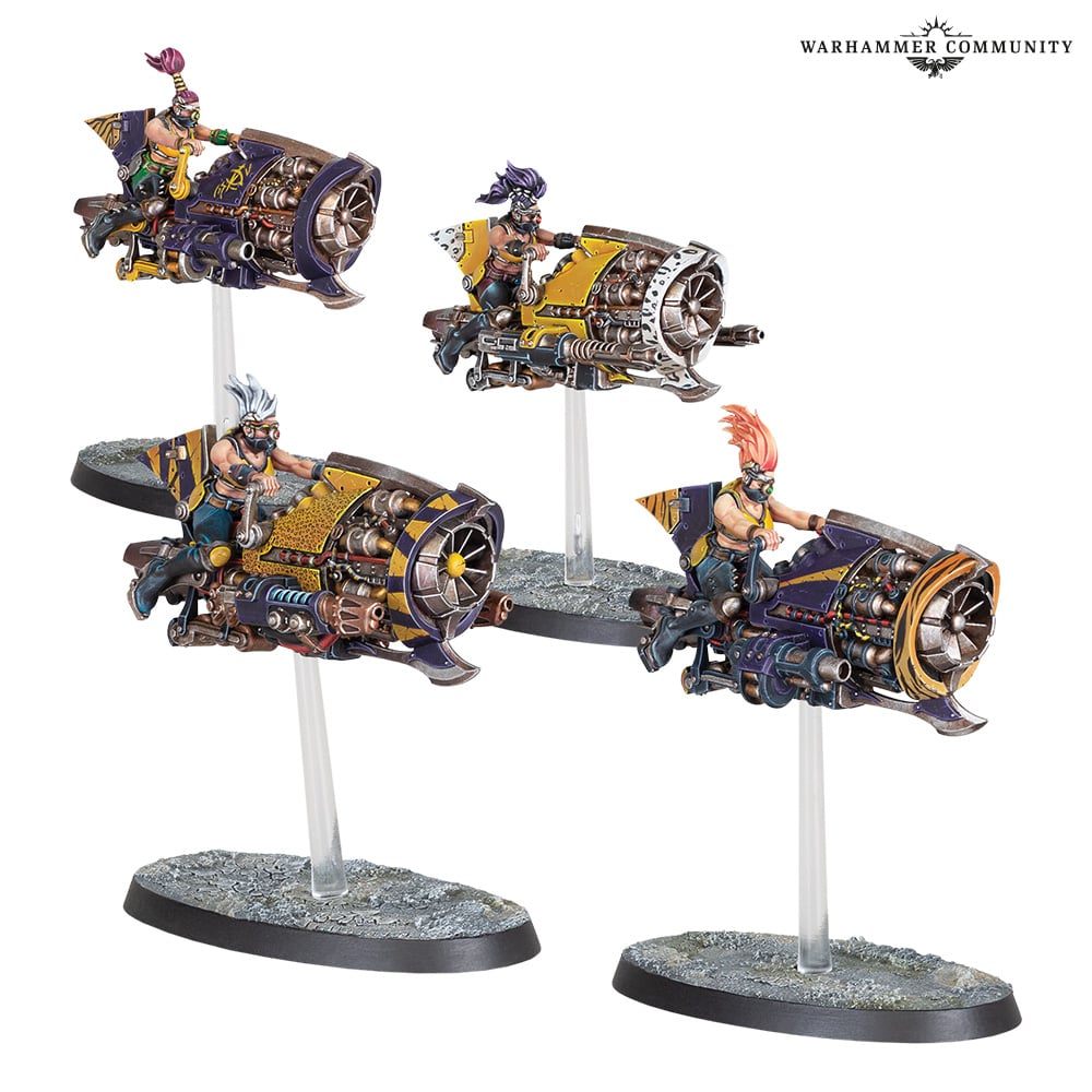 NECROMUNDA GANG: ESCHER CUTTERS