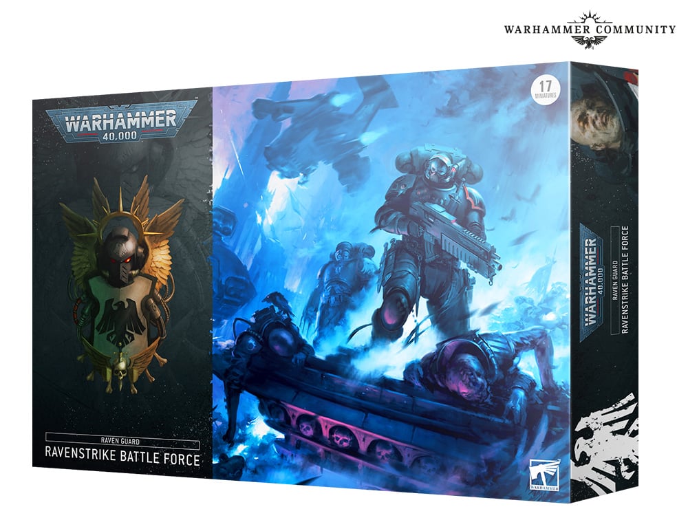 WARHAMMER 40000 BATTLEFORCE: RAVEN GUARD RAVENSTRIKE BATTLE FORCE