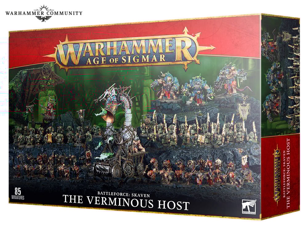 AGE OF SIGMAR BATTLEFORCE: SKAVEN THE VERMINOUS HOST