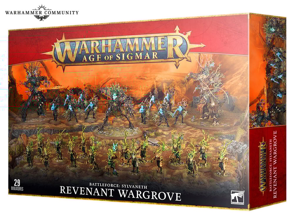 AGE OF SIGMAR BATTLEFORCE: SYLVANETH REVENANT WARGROVE