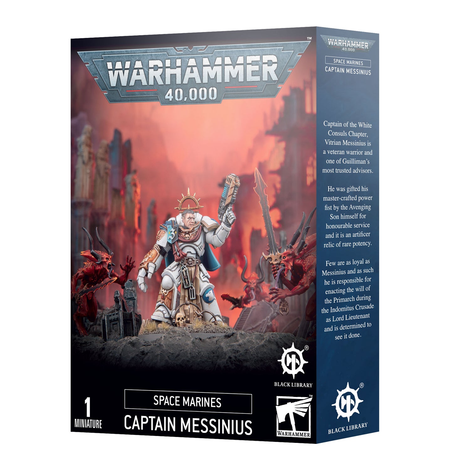 BLACK LIBRARY: WHITE CONSULS CAPTAIN MESSINIUS