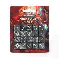 WARHAMMER 40000 DICE SET: CHAOS DAEMONS