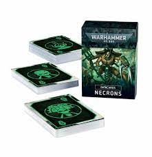DATACARDS: NECRONS (9Ed) (ENGLISH)