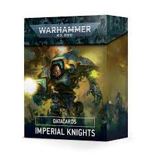 DATACARDS: IMPERIAL KNIGHTS (ENGLISH)
