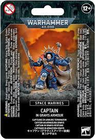SPACE MARINES: CAPTAIN IN GRAVIS ARMOUR