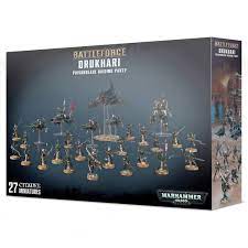 WARHAMMER 40000 BATTLEFORCE: DRUKHARI POISONBLADE RAIDING PARTY