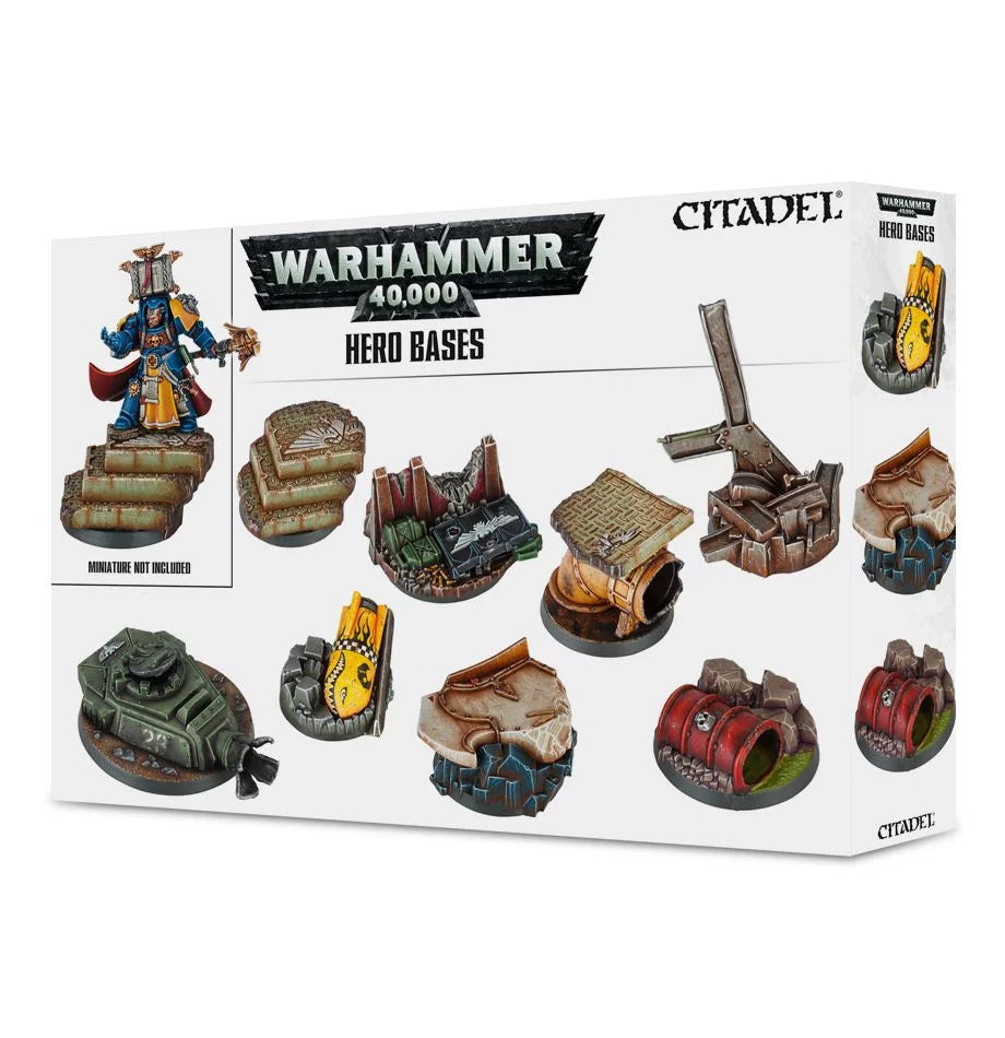 WARHAMMER 40000 HERO BASES