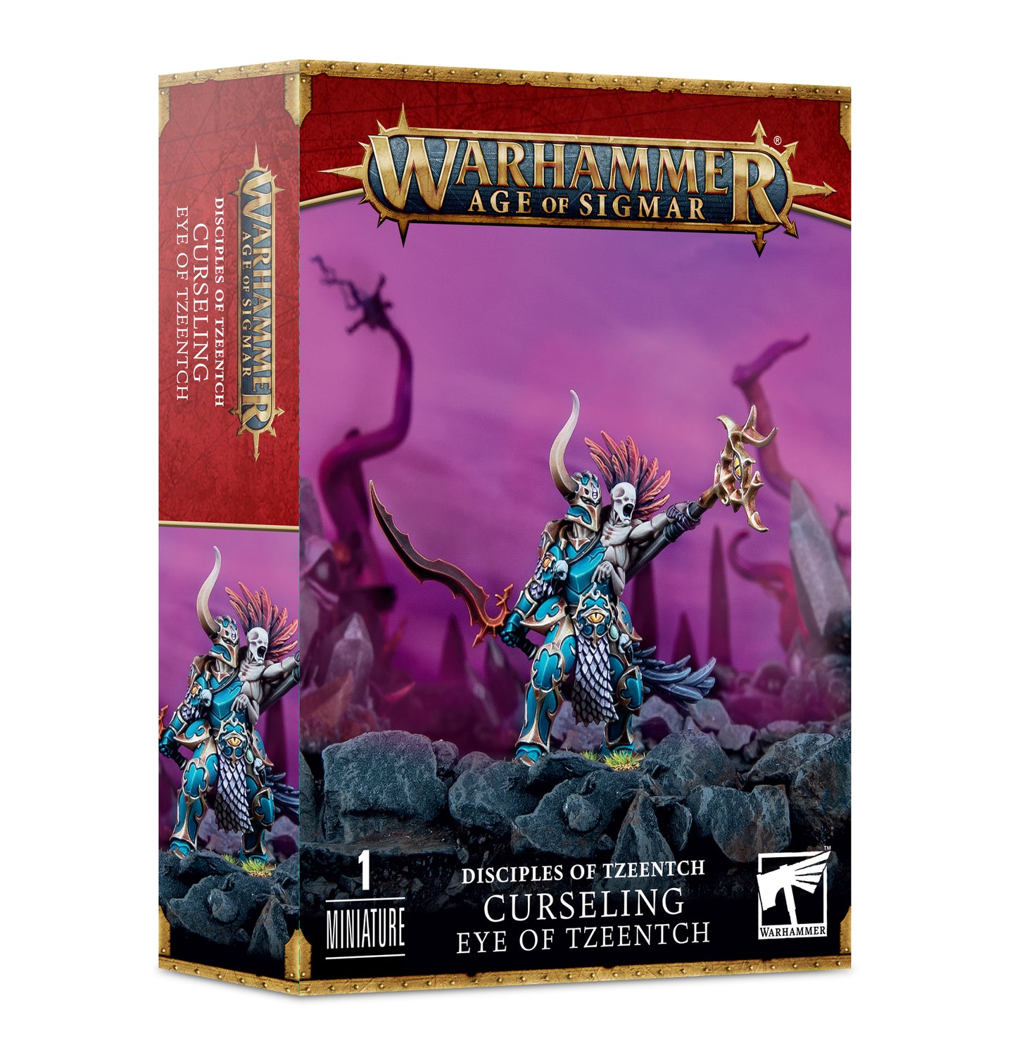 DISCIPLE OF TZEENTCH: CURSELING, EYE OF TZEENTCH