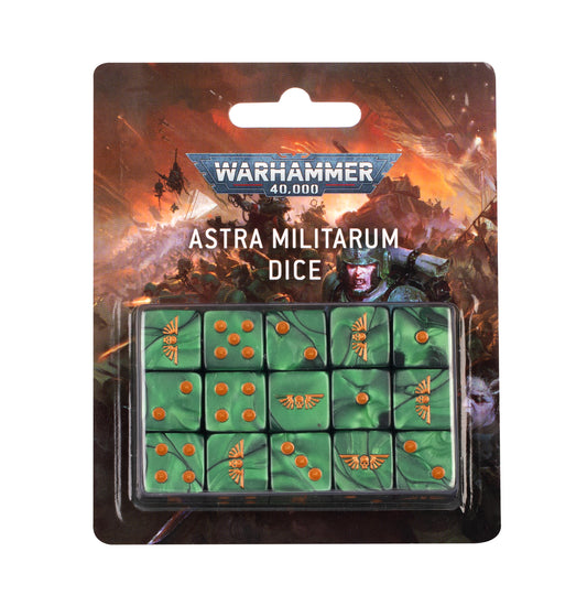 WARHAMMER 40000 DICE SET: ASTRA MILITARUM