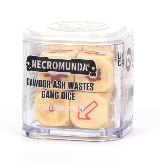 NECROMUNDA DICE SET: CAWDOR ASH WASTES GANG DICE