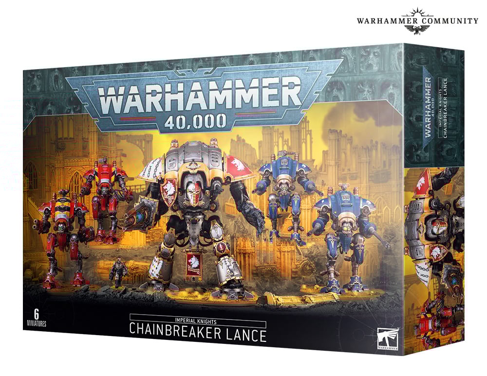 WARHAMMER 40000 BATTLEFORCE: IMPERIAL KNIGHTS CHAINBREAKER LANCE