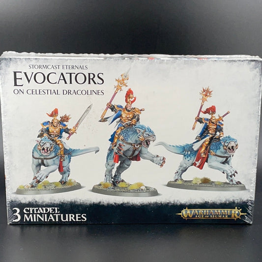 STORMCAST ETERNALS: EVOCATORS ON CELESTIAL DRACOLINES