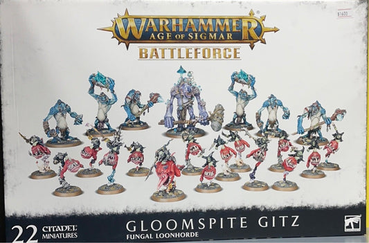 AGE OF SIGMAR BATTLEFORCE: GLOOMSPITE GITZ