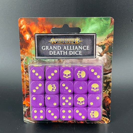AGE OF SIGMAR DICE SET: GRAND ALLIANCE DEATH