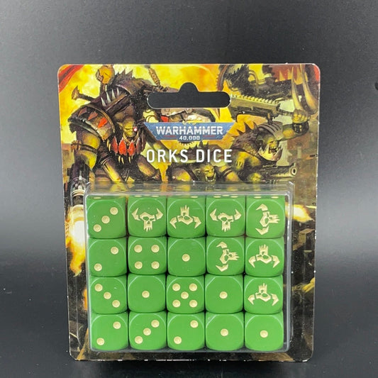 WARHAMMER 40000 DICE SET: ORKS