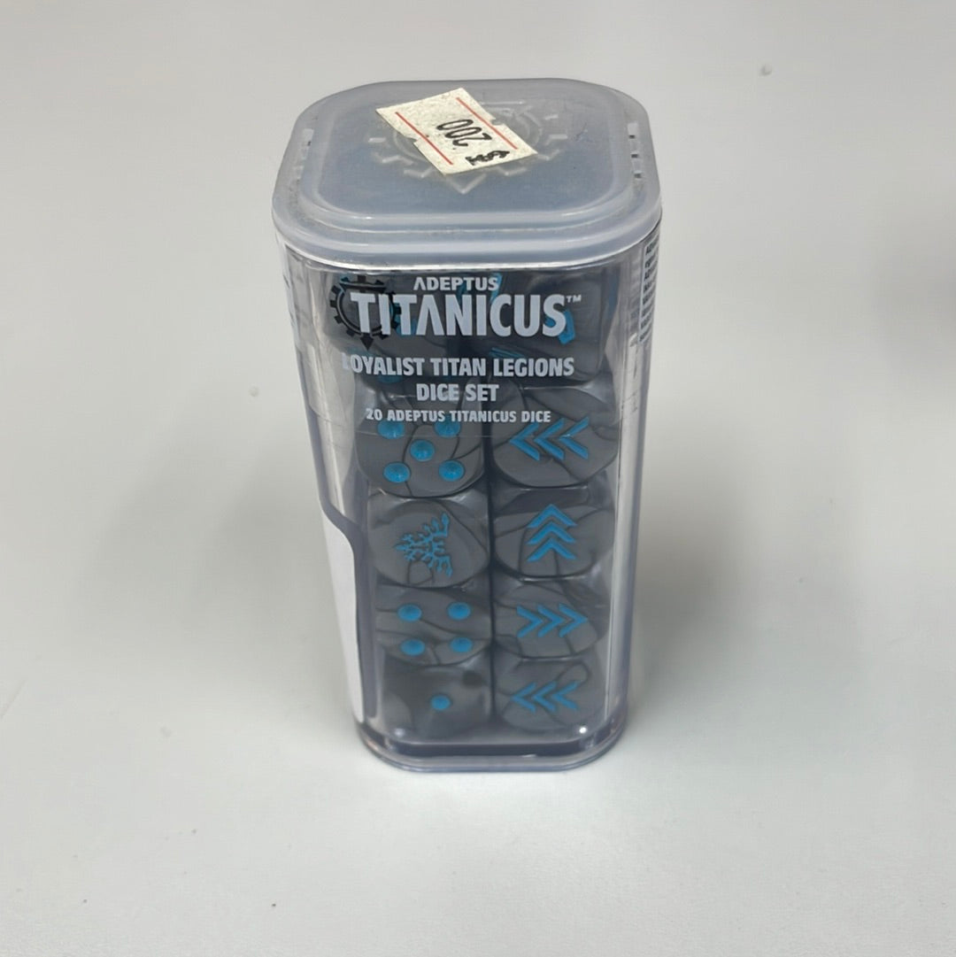 ADEPTUS TITANICUS DICE SET: LOYALIST TITAN LEGIONS