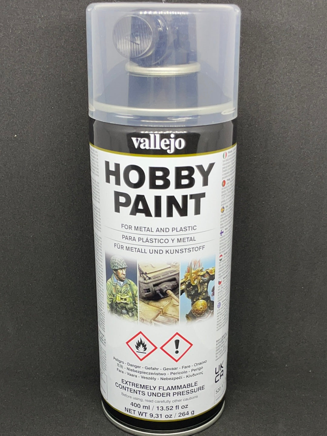 Vallejo Spray Black Primer