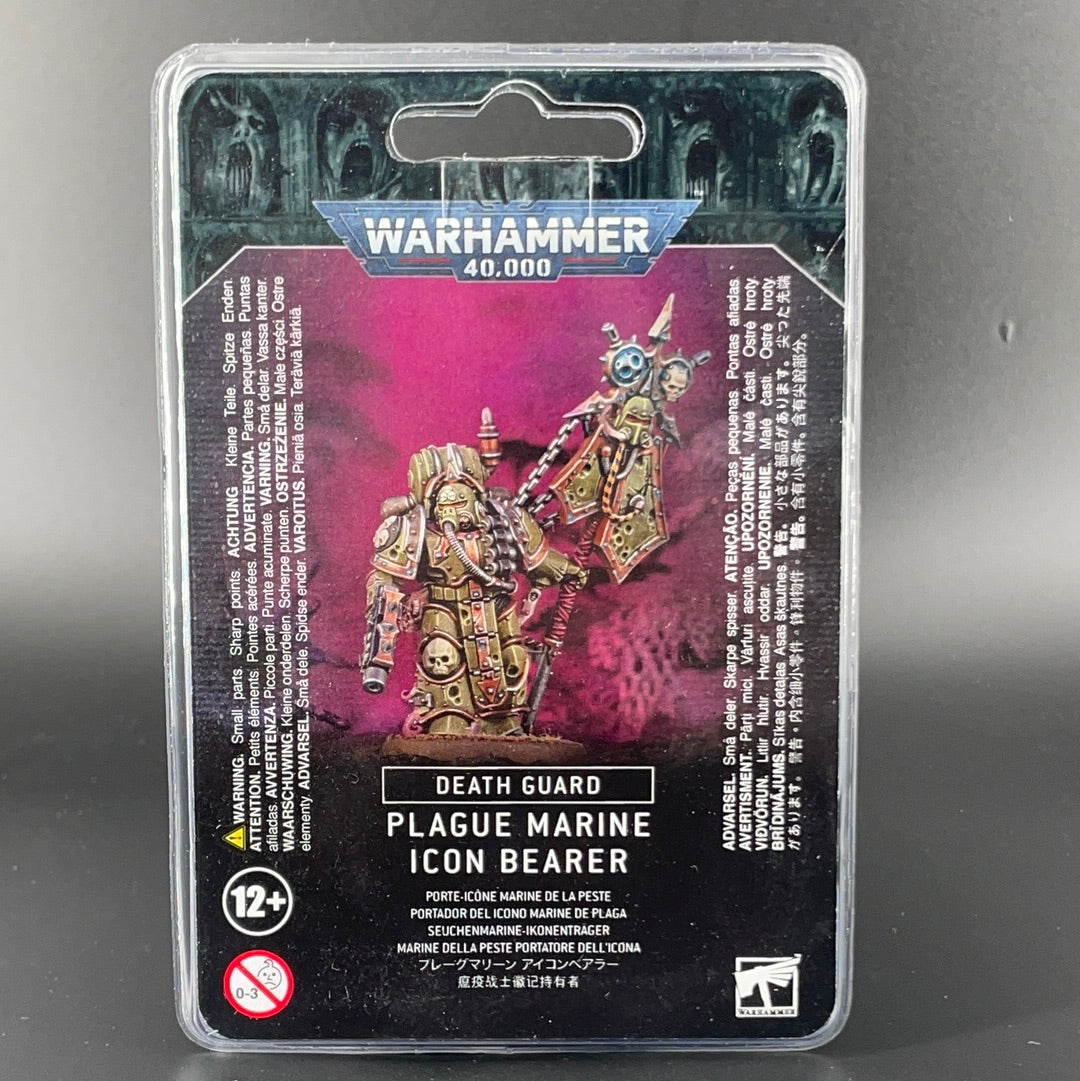 DEATH GUARD: PLAGUE MARINE ICON BEARER