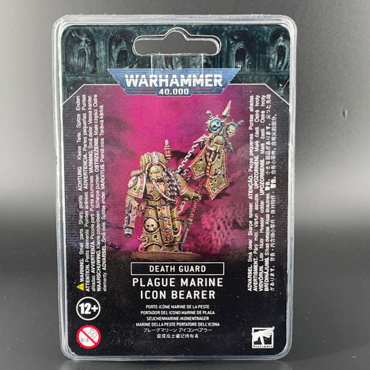 DEATH GUARD: PLAGUE MARINE ICON BEARER