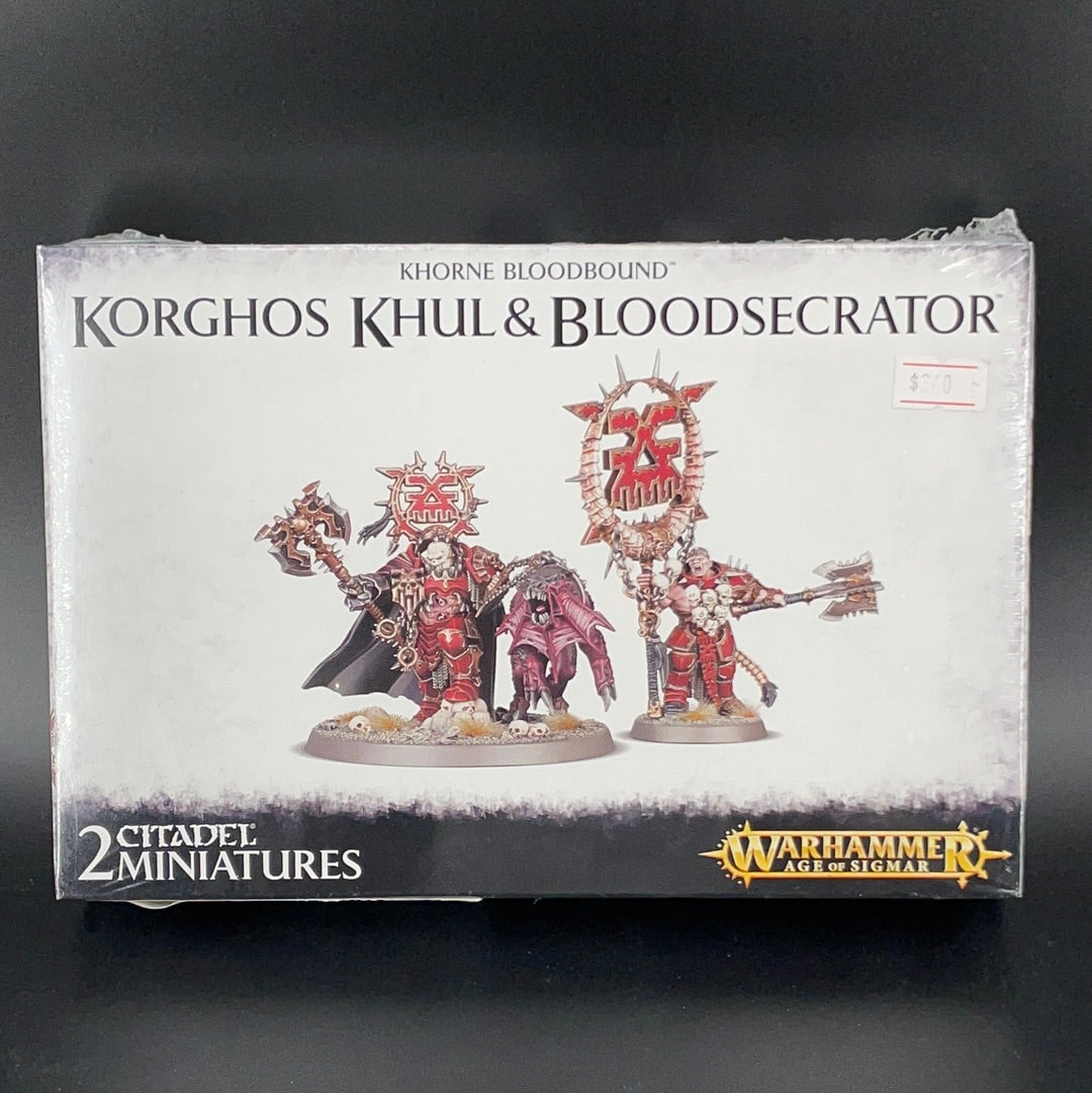 BLADES OF KHORNE: BLOODBOUND KORGHOS KHUL& BLOODSECRATOR