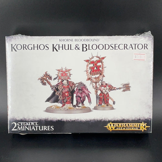 BLADES OF KHORNE: BLOODBOUND KORGHOS KHUL& BLOODSECRATOR