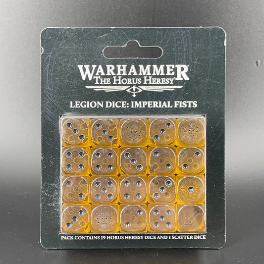 HORUS HERESY DICE SET: IMPERIAL FISTS