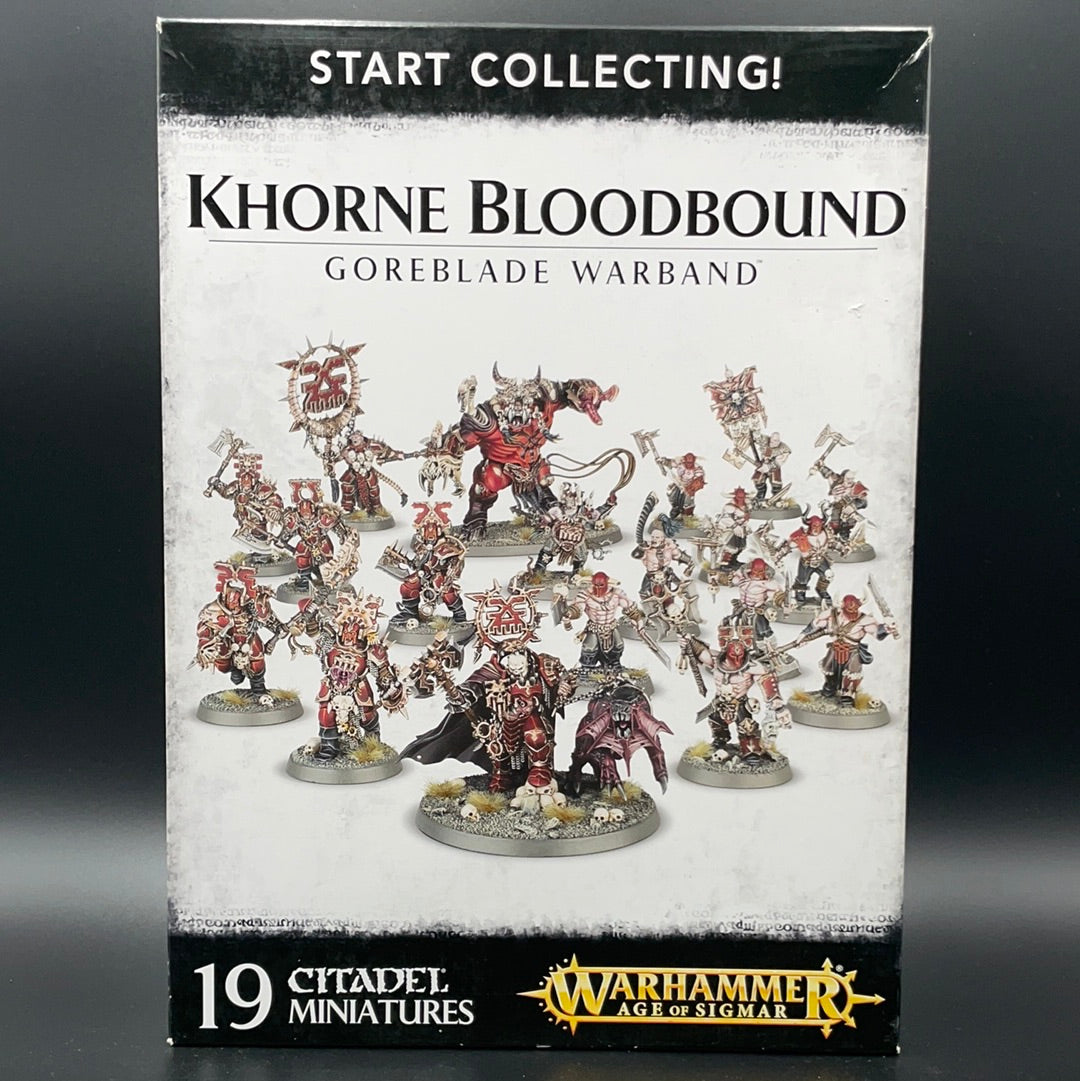 AGE OF SIGMAR START COLLECTING! GOREBLADE WARBAND