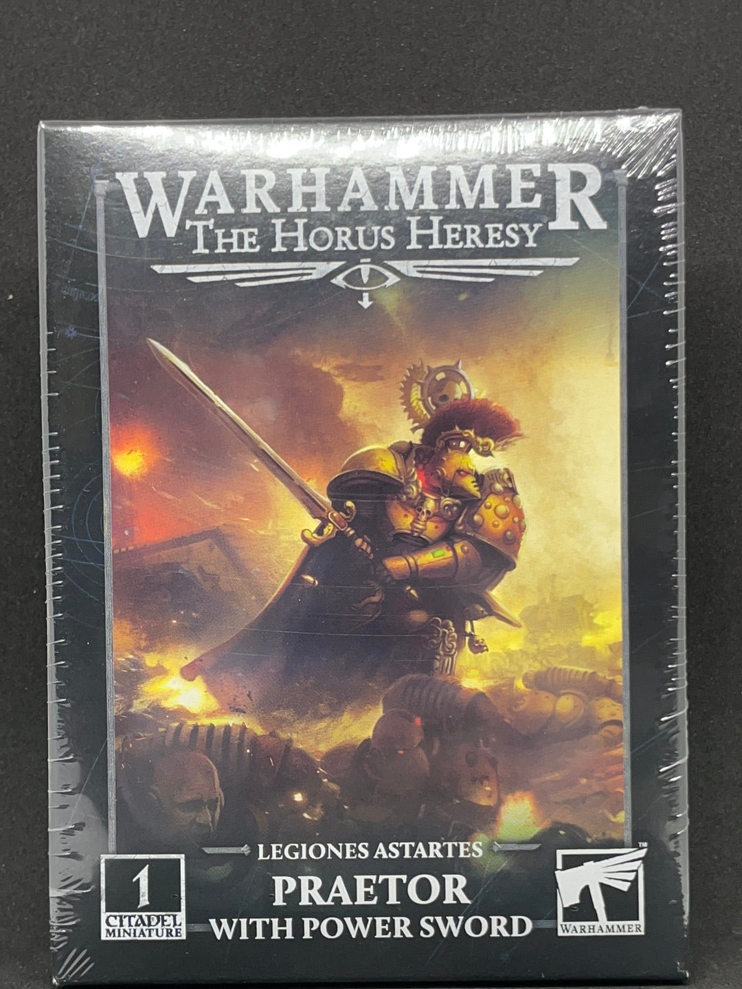 HORUS HERESY LEGIONES ASTARTES: PRAETOR WITH POWER SWORD