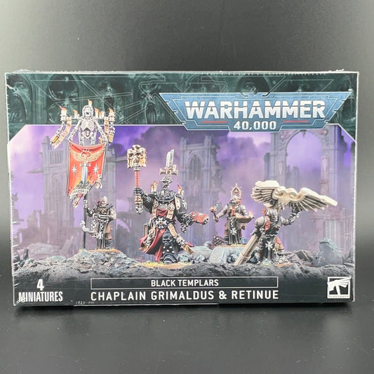 BLACK TEMPLARS: GRIMALDUS & RETINUE