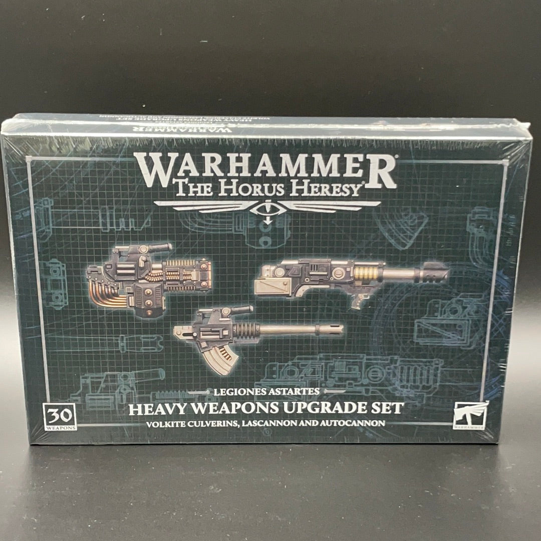 HORUS HERESY HEAVY WEAPONS UPGRADE SET( LASCANNON, AUTOCANNON, VOLKITE)