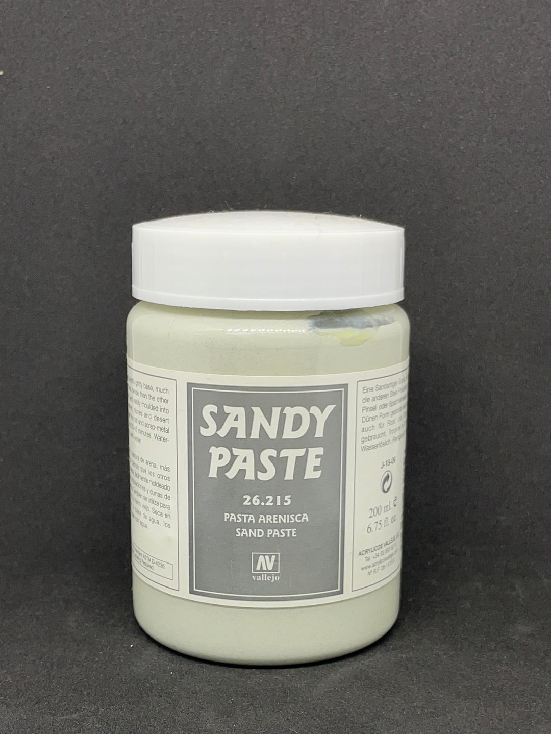 Vallejo Diorama Effects 26215 Sandy Paste 200ml