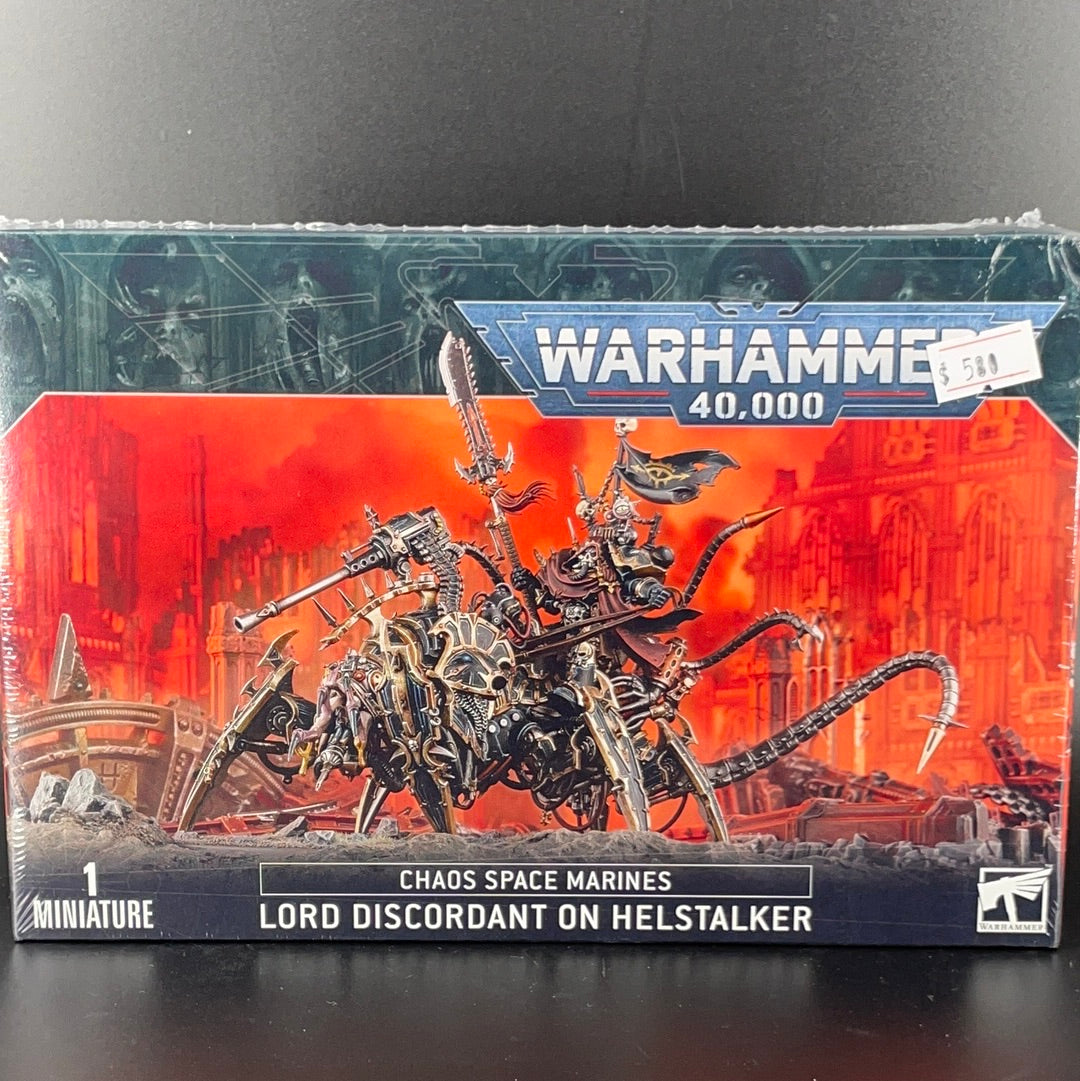 CHAOS SPACE MARINES: LORD DISCORDANT ON HELSTALKER