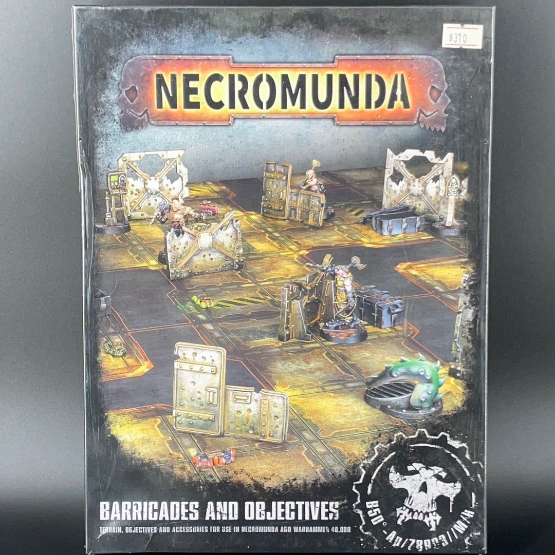 NECROMUNDA: BARRICADES AND OBJECTIVES