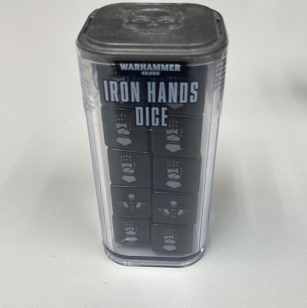 WARHAMMER 40000 DICE SET: IRON HANDS
