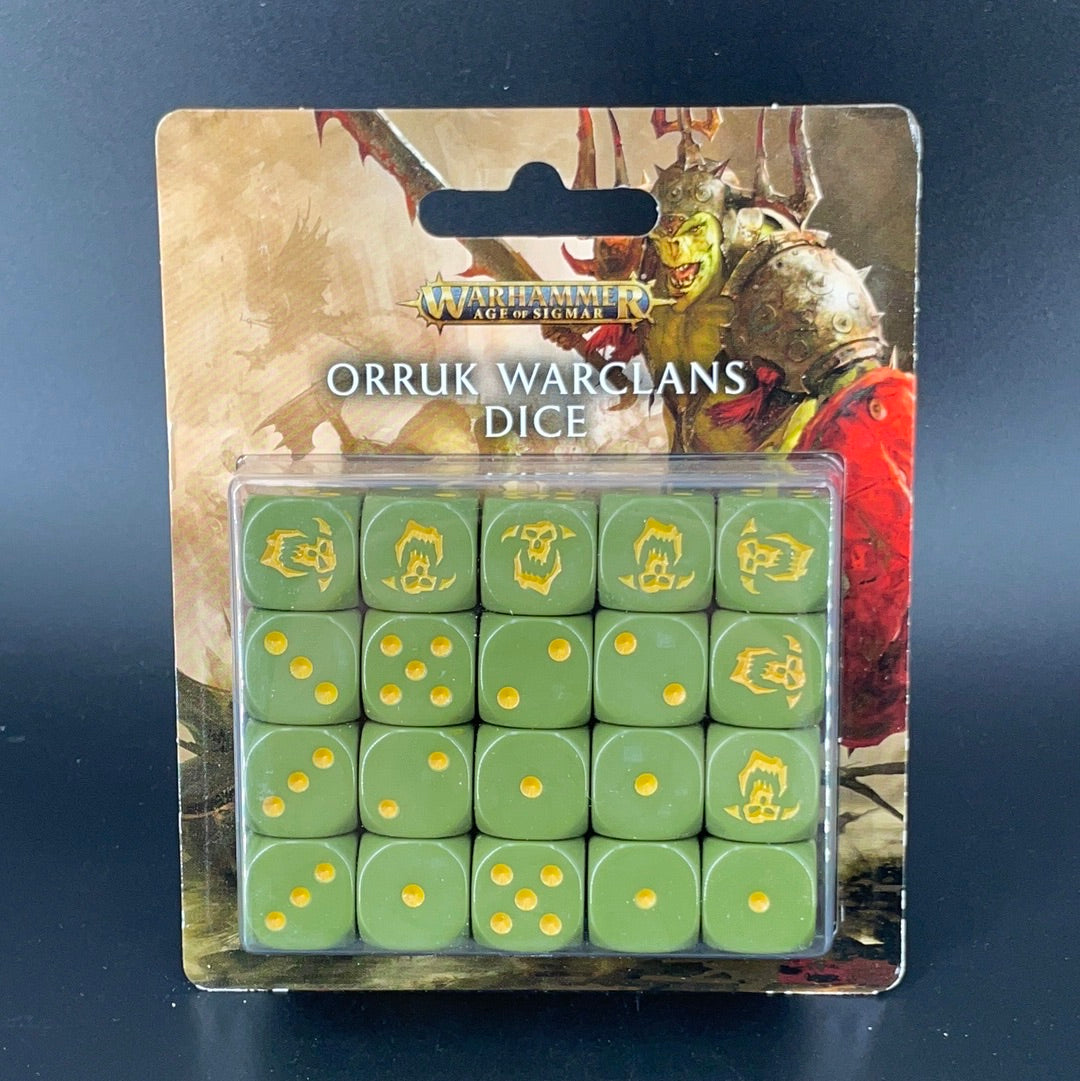 AGE OF SIGMAR DICE SET: ORRUK WARCLANS