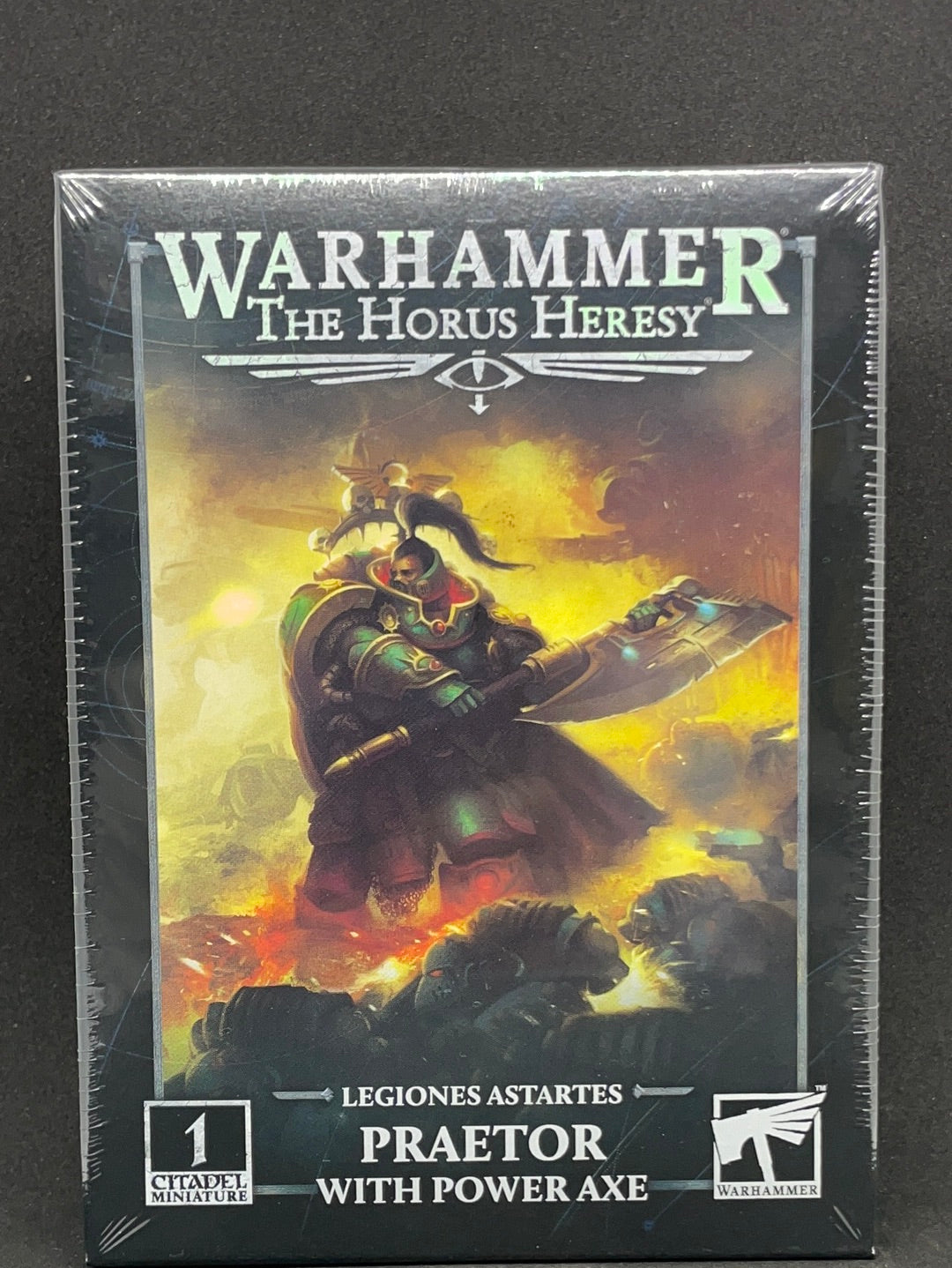HORUS HERESY LEGIONES ASTARTES: PRAETOR WITH POWER AXE