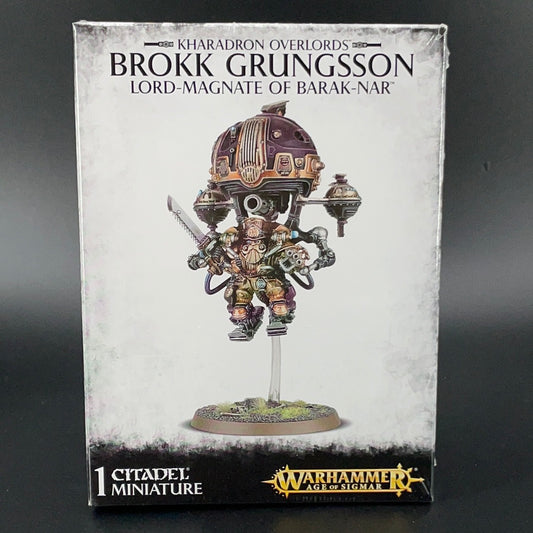 KHARADRON OVERLORDS: BROKK GRUNGSSON LORD-MAGNATE BARAK-NAR