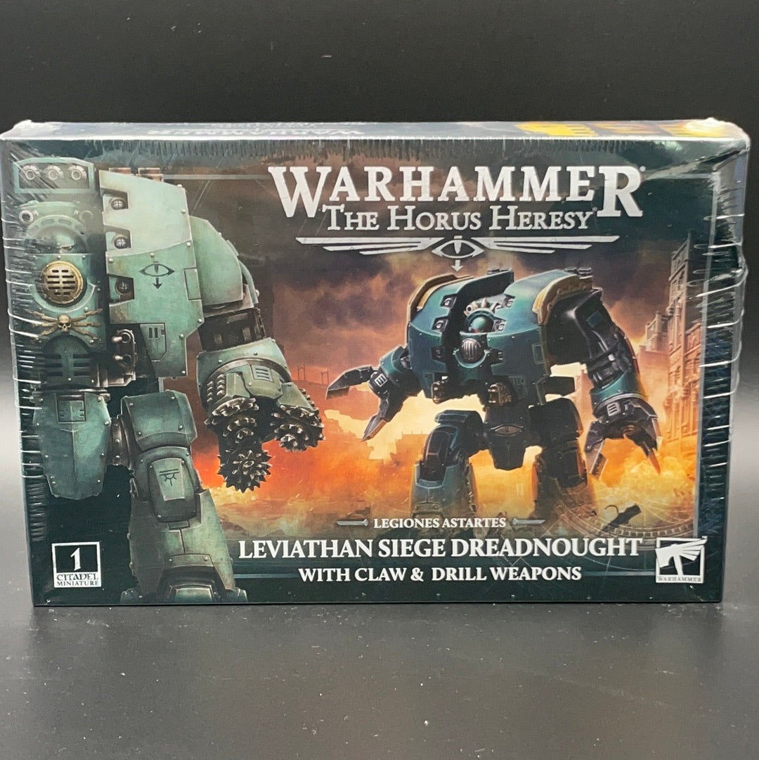 HORUS HERESY LEGIONES ASTARTES: LEVIATHAN DREADNOUGHT WITH CLAWS/DRILLS
