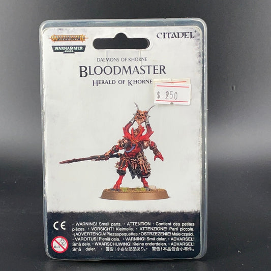 DAEMONS OF KHORNE: BLOODMASTER HERALD OF KHORNE