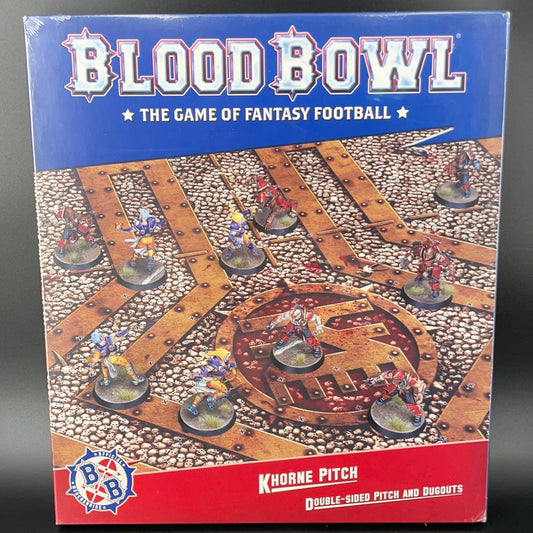 BLOOD BOWL PITCH & DUGOUTS: KHORNE