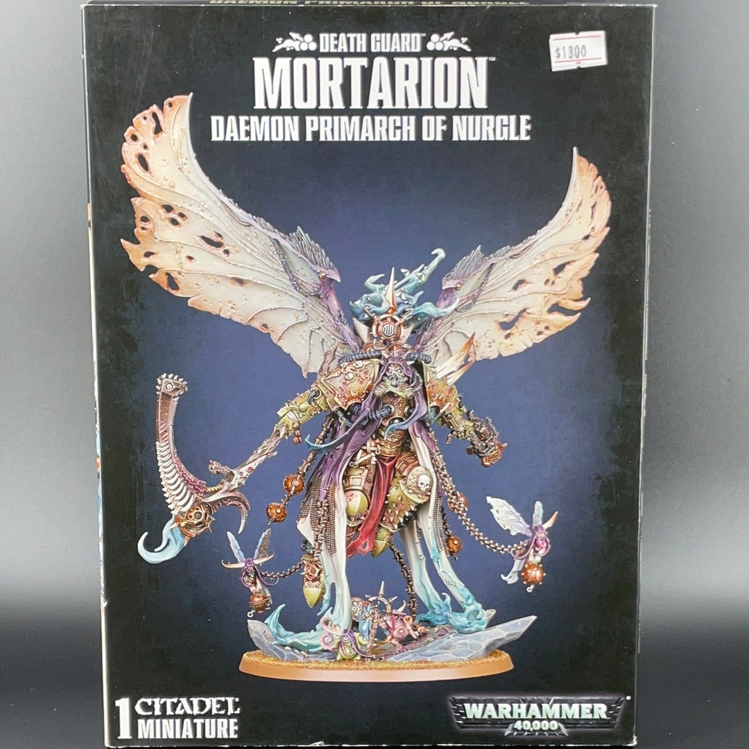 WARHAMMER 40000 DEATH GUARD MORTARION DAEMON PRIMARCH OF NURGLE